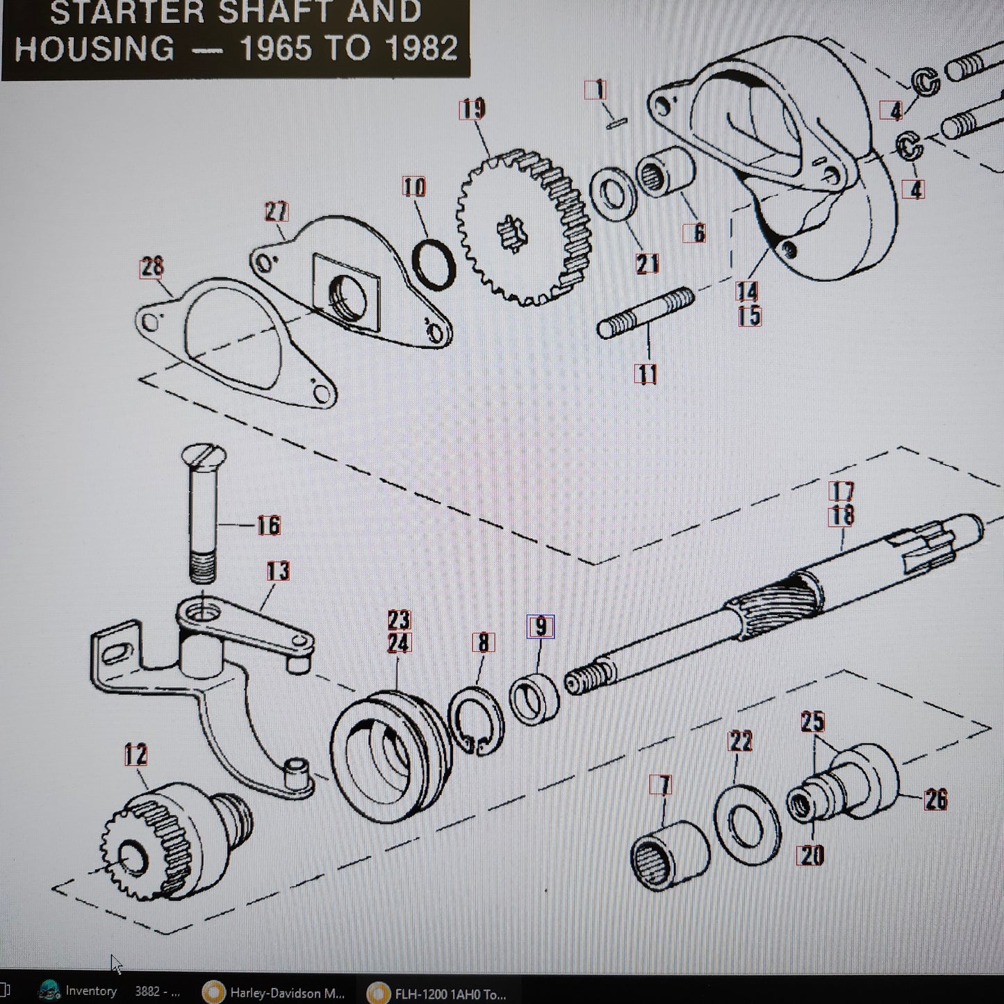 #11041 Starter shaft spacer