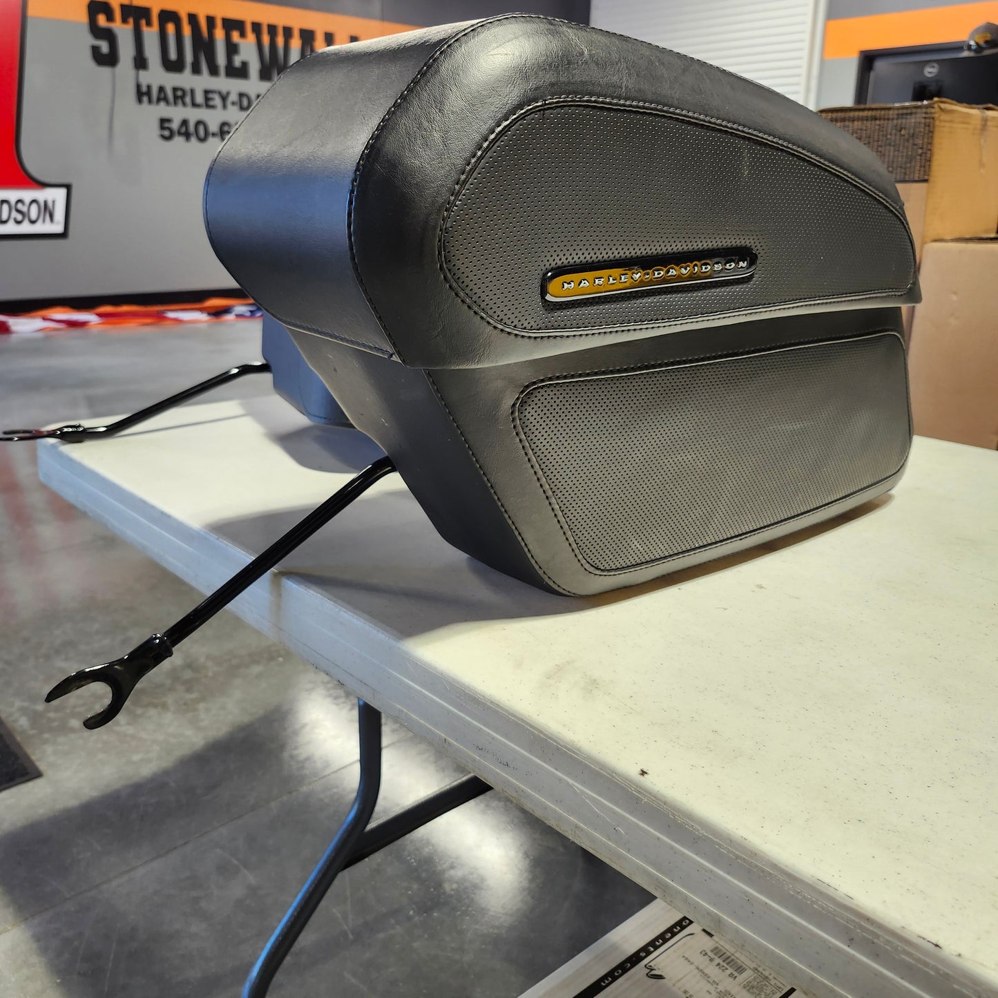 M8 fatboy detachable saddlebags