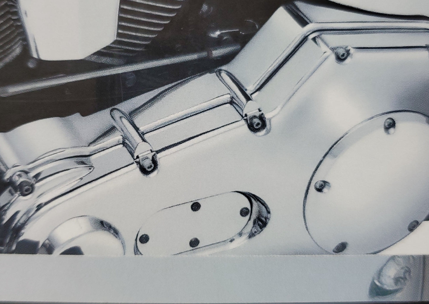 Chrome Inner Primary Cover for 89-17 Softails Part#1120-0188(DRAG) #8398 Kuryakyn, Stonewall Harley-Davidson
