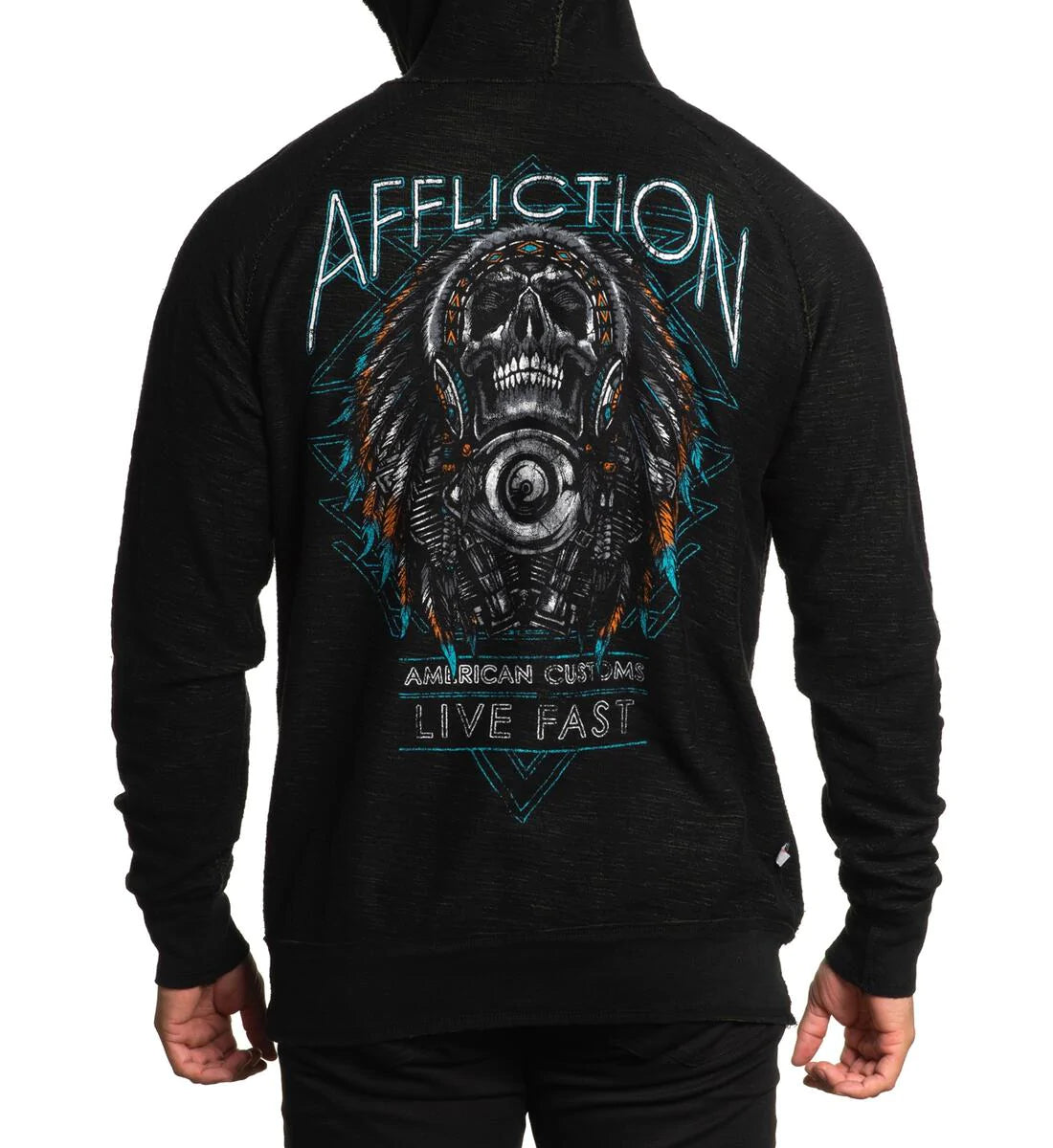 Affliction Stone Grail Reversible Hoodie