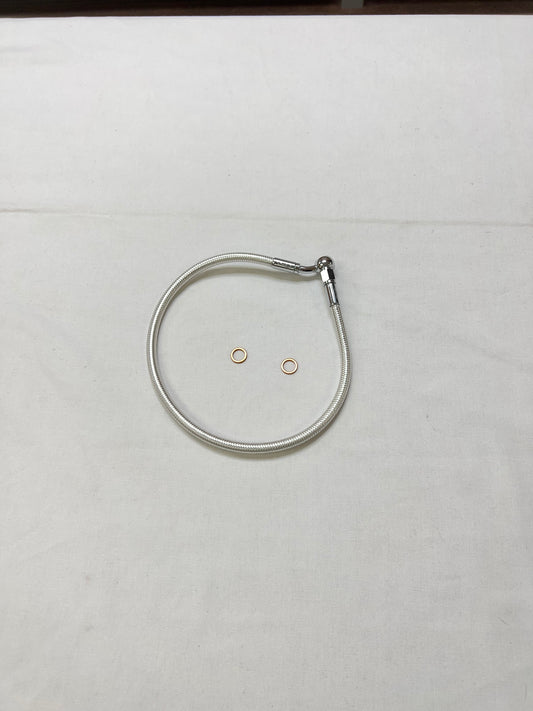 21" Non-ABS Upper Brake line Sterling Chromite 2, Stonewall Harley-Davidson