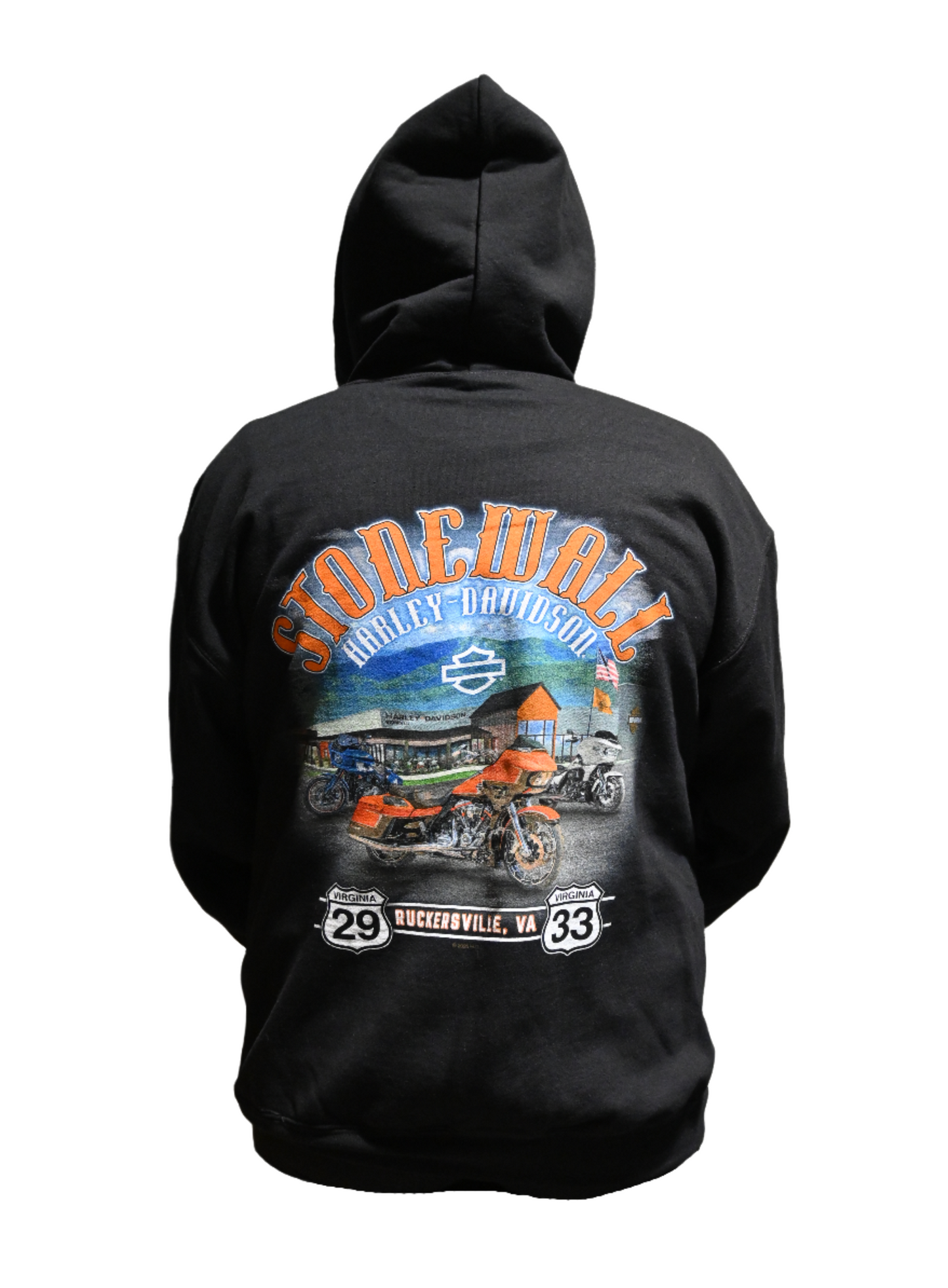 Black Stonewall Dealership Hoodie B&S