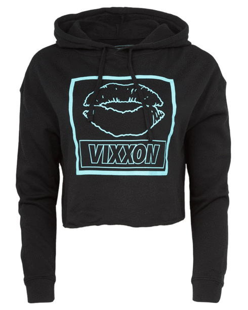 VXN Outline Crop Pullover Dixxon Hoodie - Harley Davidson of Quantico