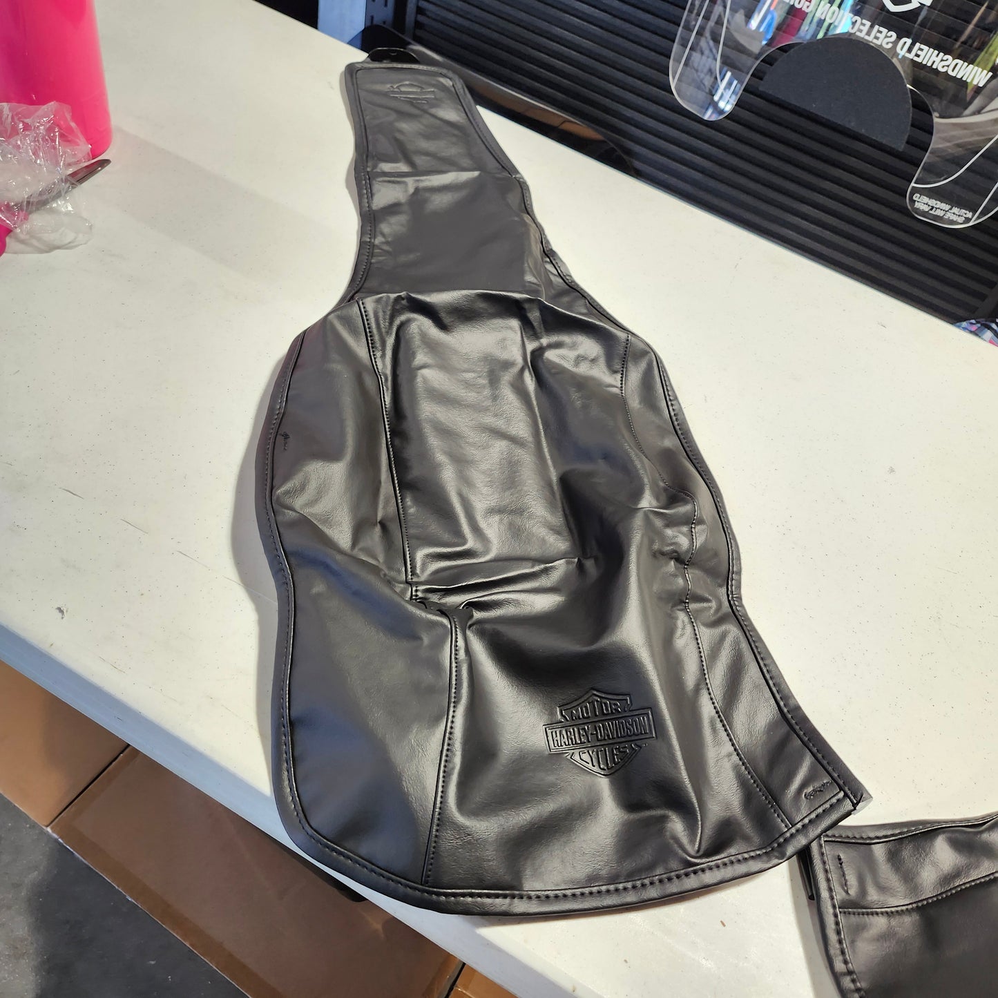 Tri-glide rear fender bras