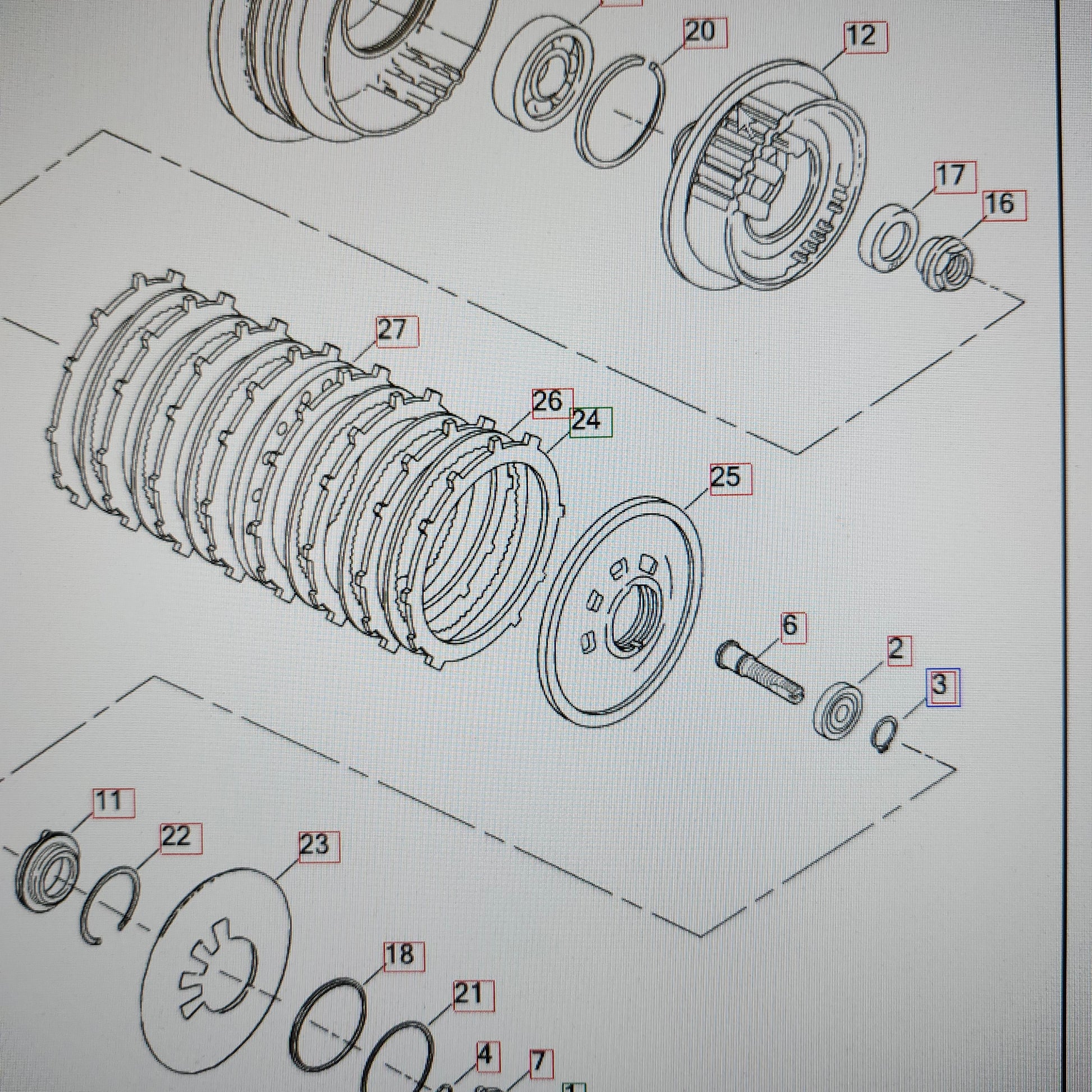 #11046 XL sportster clutch adjuster retaining ring