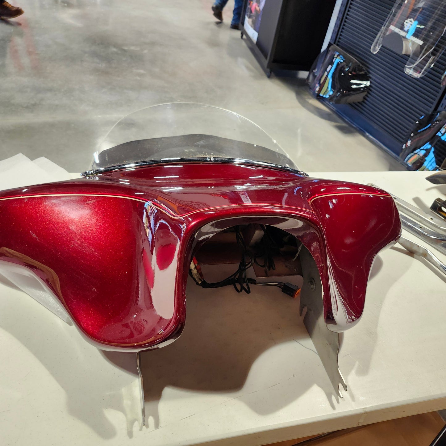 Outer fairing kit with audio