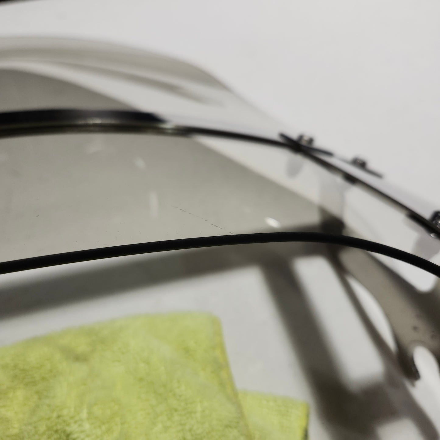 M8 softail fatboy windshield-tint