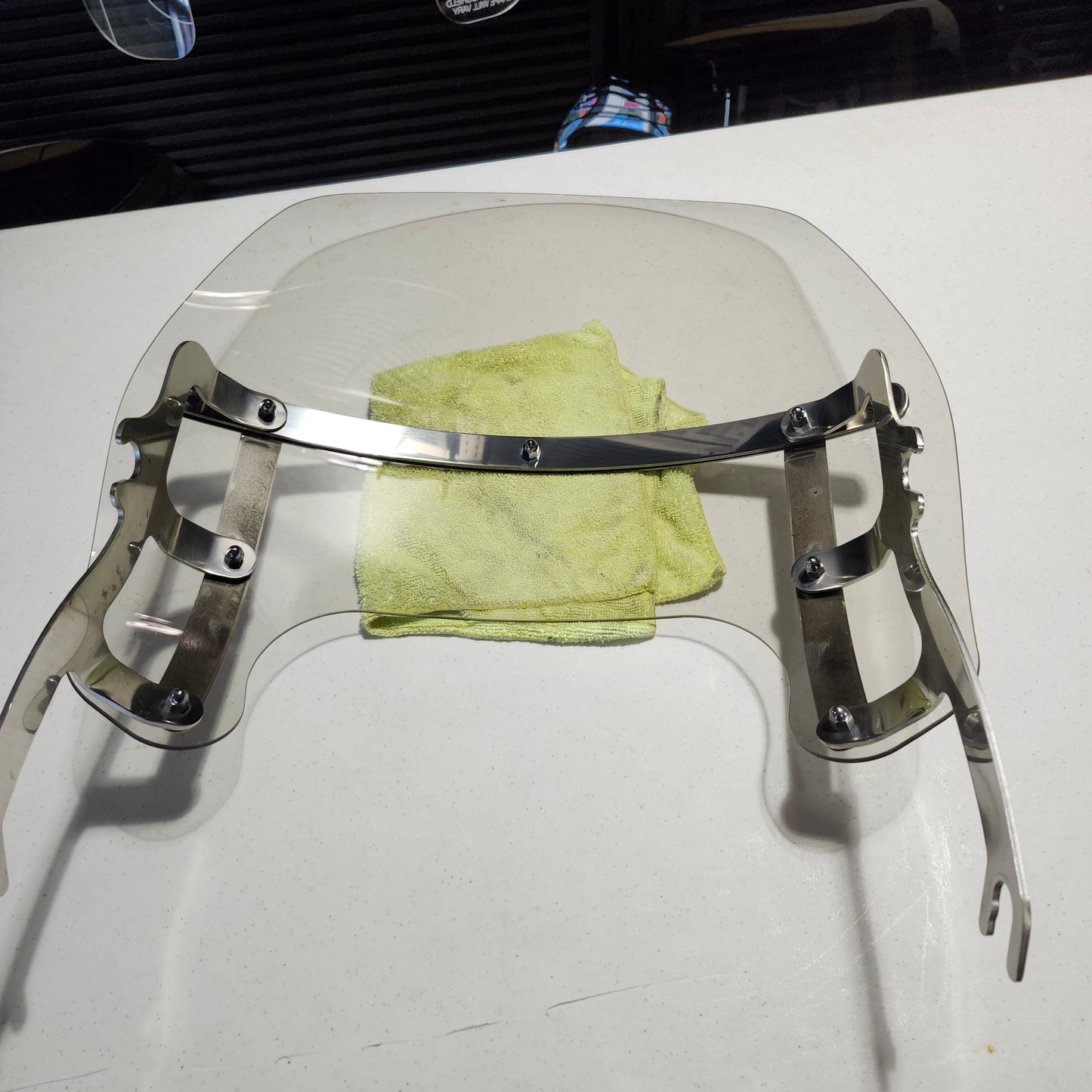 M8 softail fatboy windshield-tint