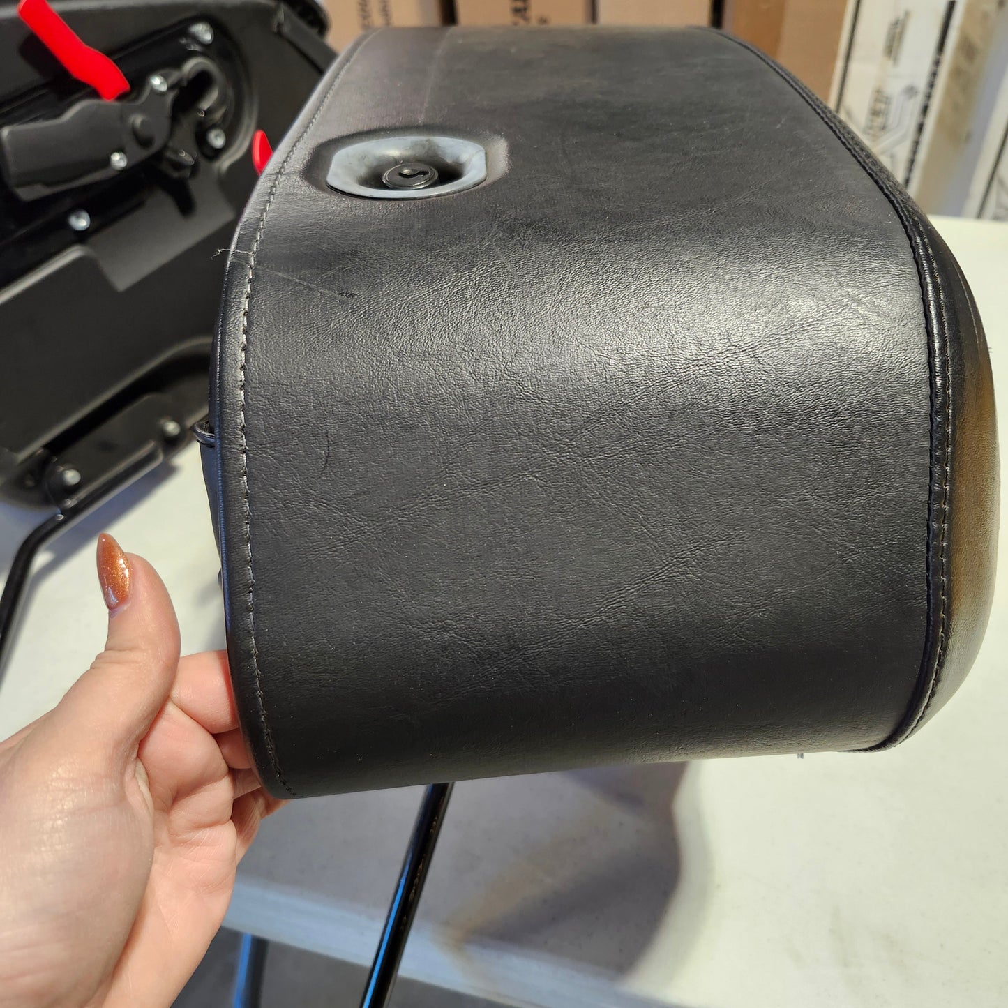M8 fatboy detachable saddlebags