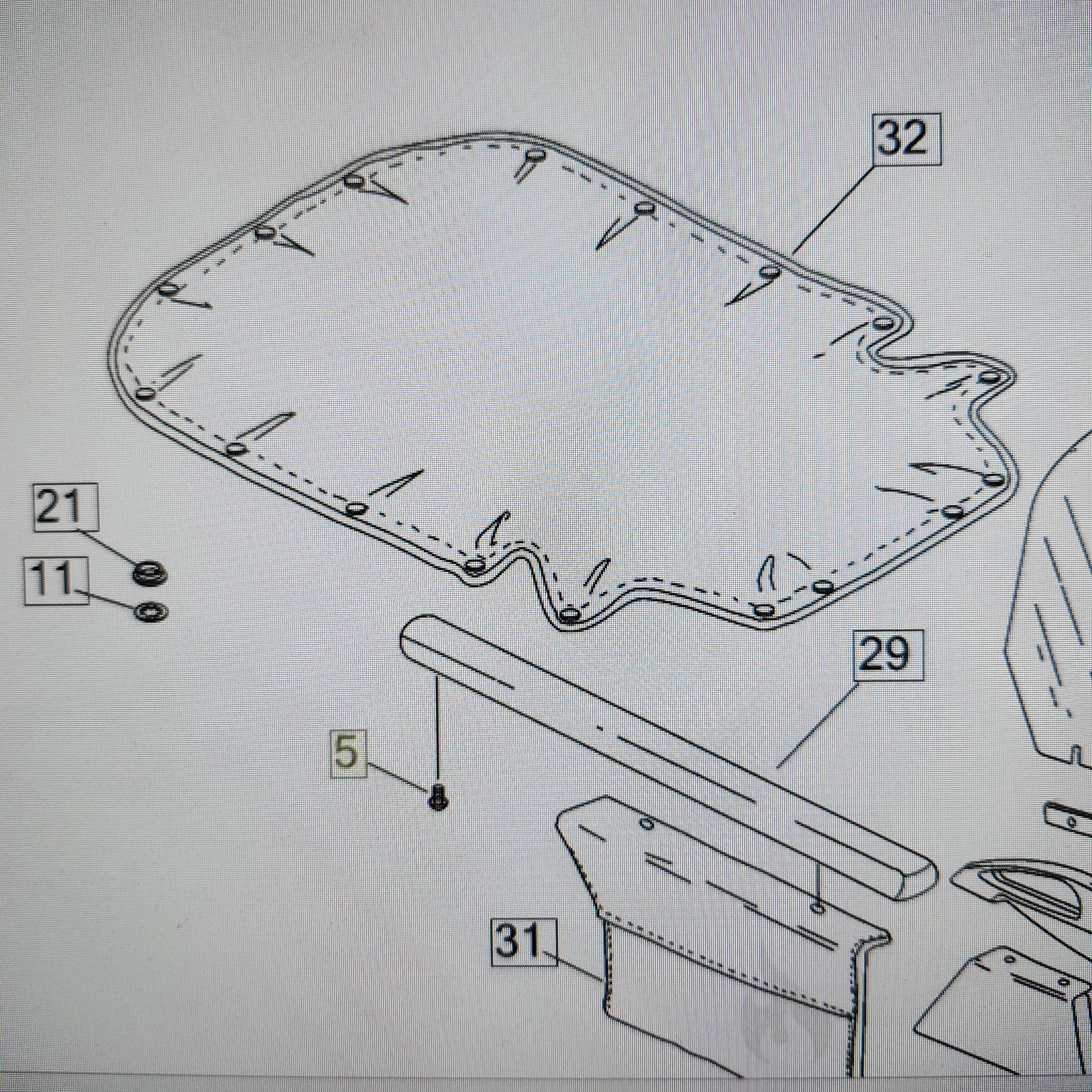 #2920 pan head screw used for models with sidecars

Size #1/4-20 X 3/4 pan head screw

Fits 2007 &amp; earlier models with a side car installed

Obsolete part- no returns and no exchanges