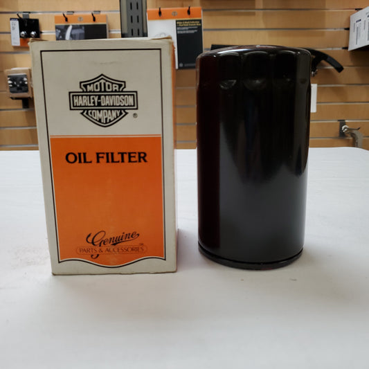 Black Oil Filter-Long  Part#63812-90  Fits: 1991-1998 Dyna, Stonewall Harley-Davidson