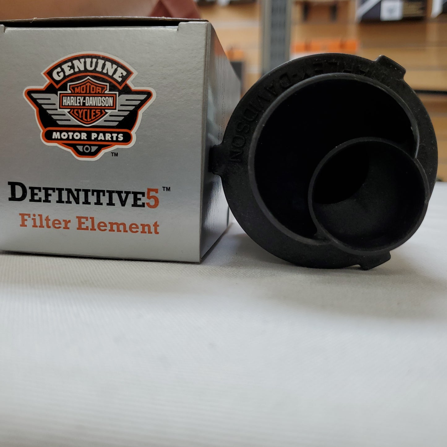 Replaceable oil filter element-Definitive5  Part#63834-07  Fits: Twin Cam models with Definitive filtration system., Stonewall Harley-Davidson