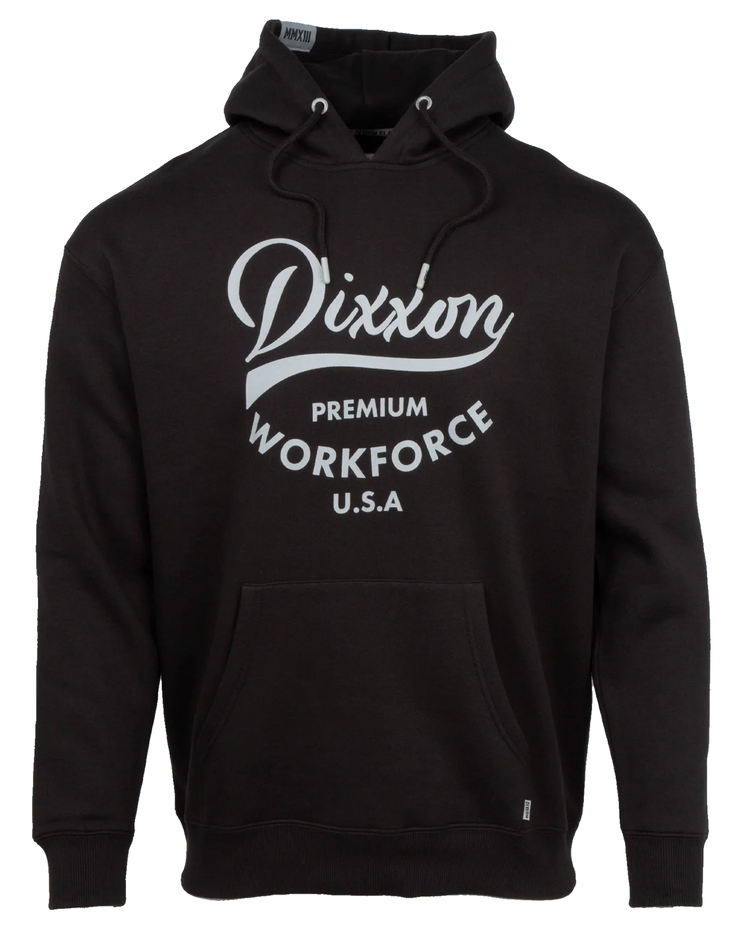 Workforce Pullover Hoodie Black by Dixxon Flannel Co.